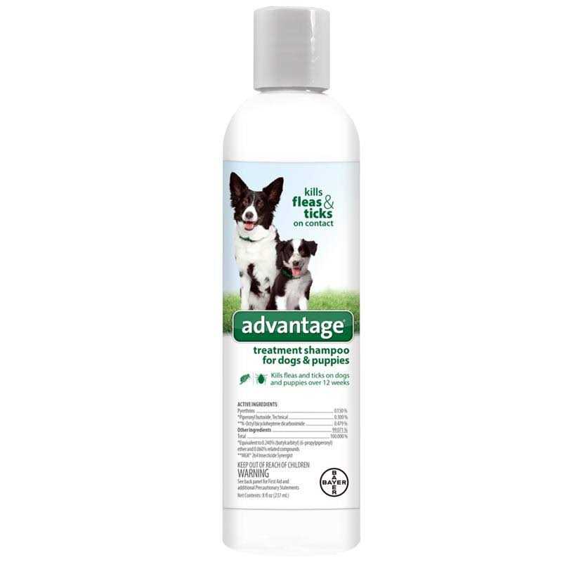 Flea & Tick Treatment Shampoo for Dogs & Puppies E611