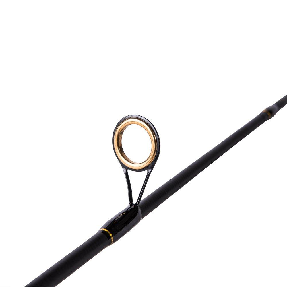 Camo 2-Piece 7-Feet Spinning Rod Carbon Fiber Spincasting Fishing Rod with 2 Tips S673