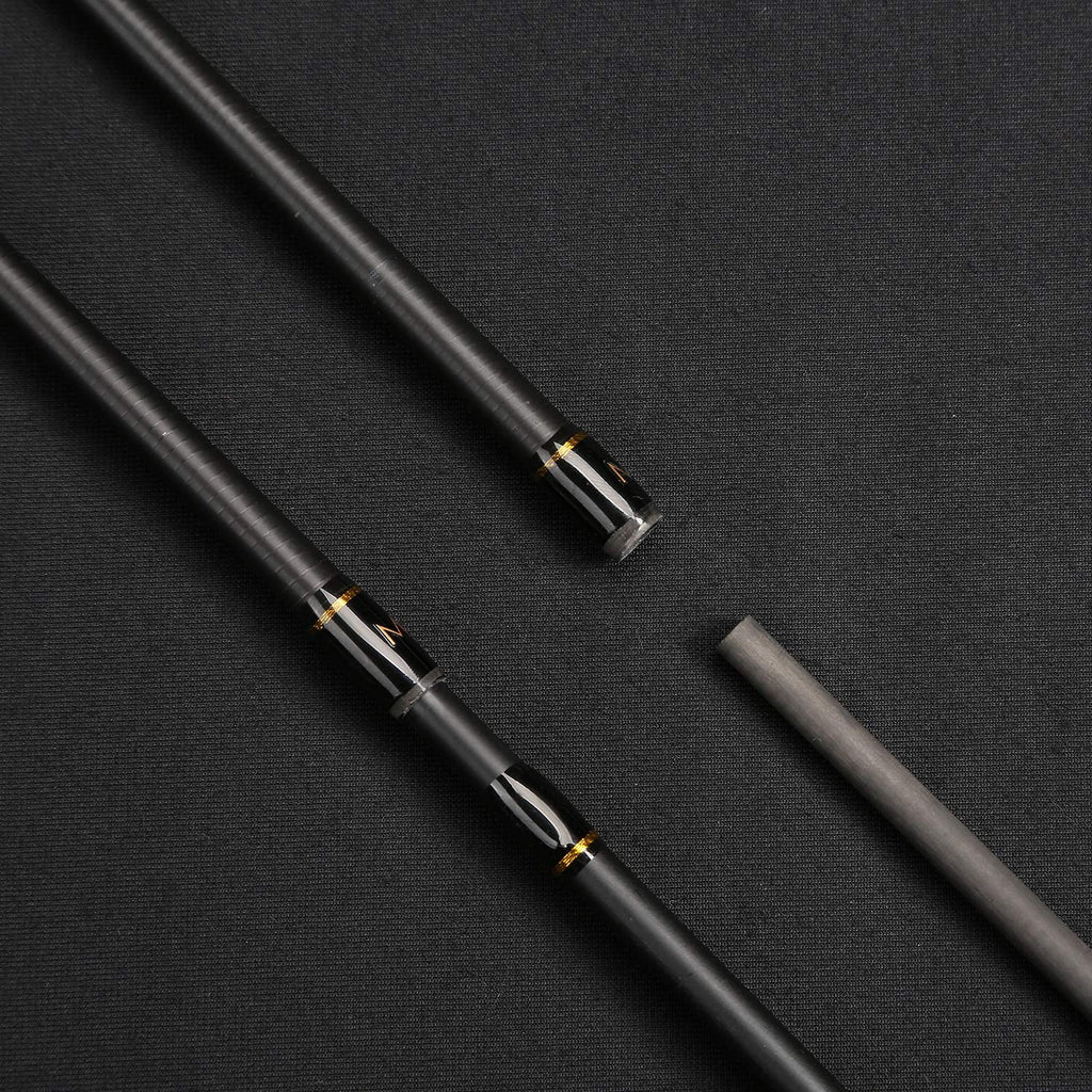 Camo 2-Piece 7-Feet Spinning Rod Carbon Fiber Spincasting Fishing Rod with 2 Tips S673