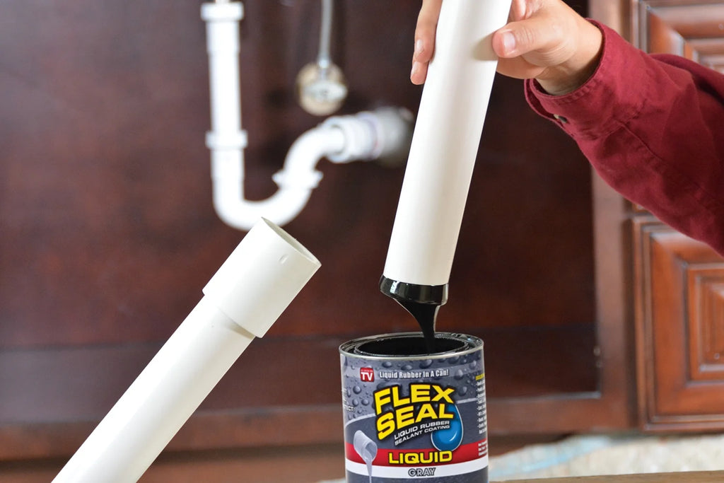 White Liquid Rubber Sealant Coating, 1 Gallon R46855