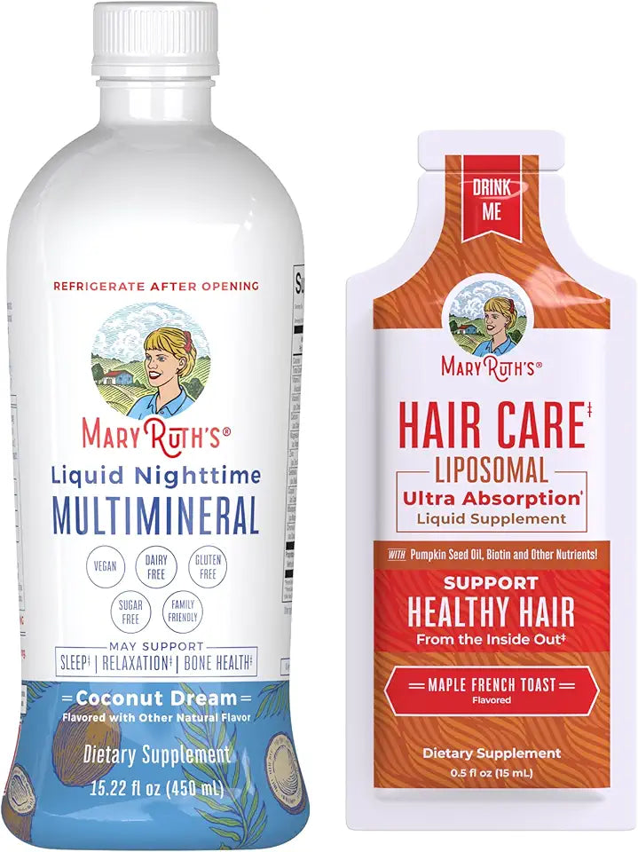 Coconut 15oz Liquid Nighttime Multimineral and Liposomal Hair Care P212463