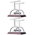 2pcs Newtons Cradle Desktop Pendulum Science Motion Swing Desk Ornament O391135