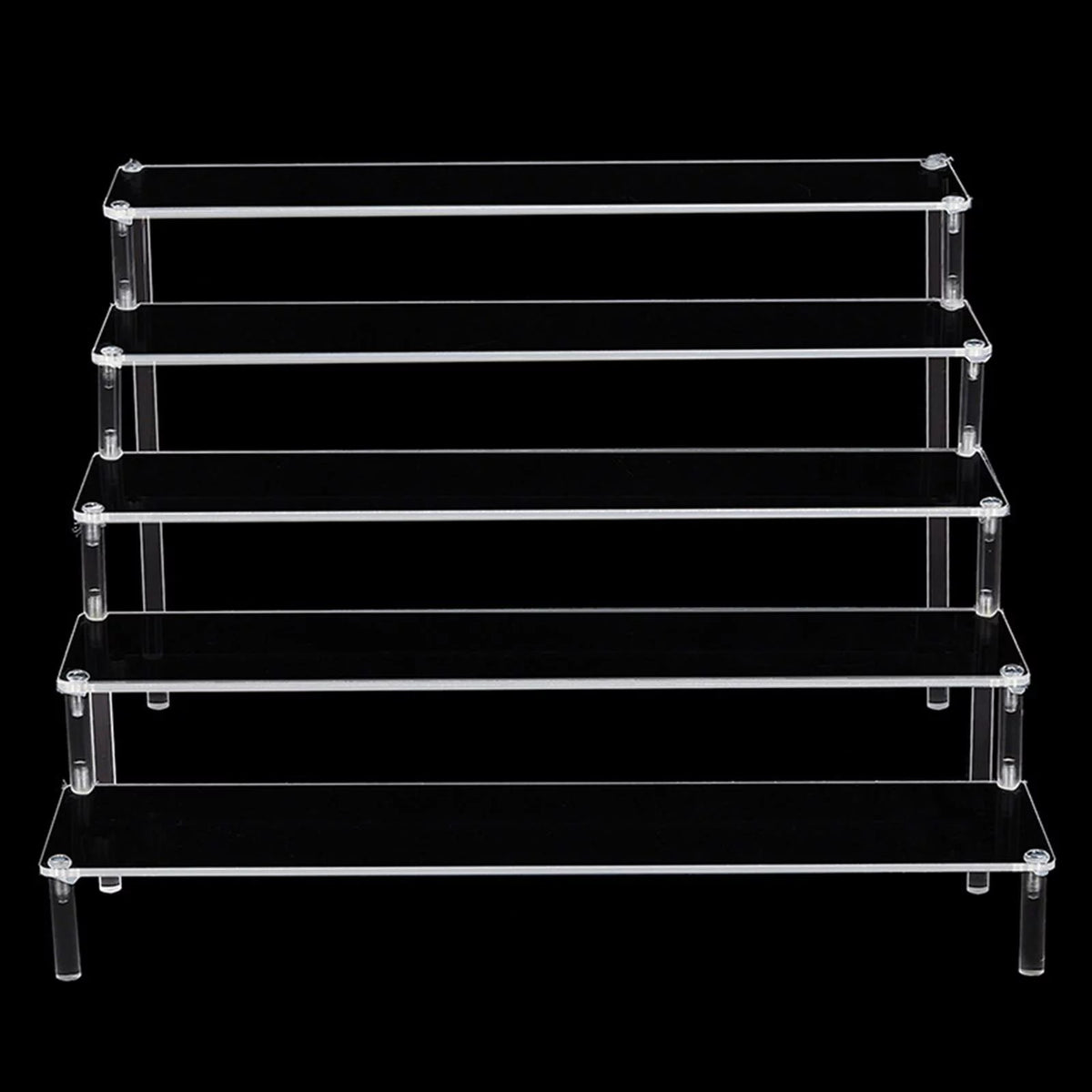 Acrylic Rack Storage Organizer Display Stand Countertop Riser P9958
