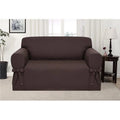Brown Loveseat Slipcover M5471