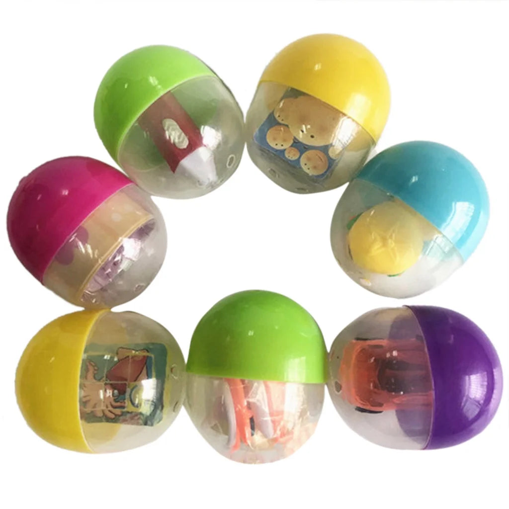 Open-up Blind Egg Toy Capsule Surprise Toy with Figure Y1022