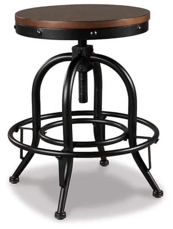 Adjustable Swivel Barstool Set of 2 K67877