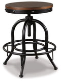 Adjustable Swivel Barstool Set of 2 K67877