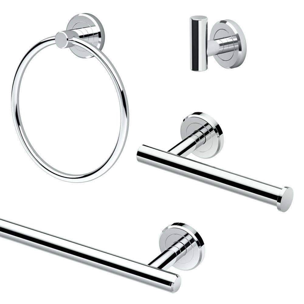Chrome 4-Piece Bathroom Accessory Kit G53853