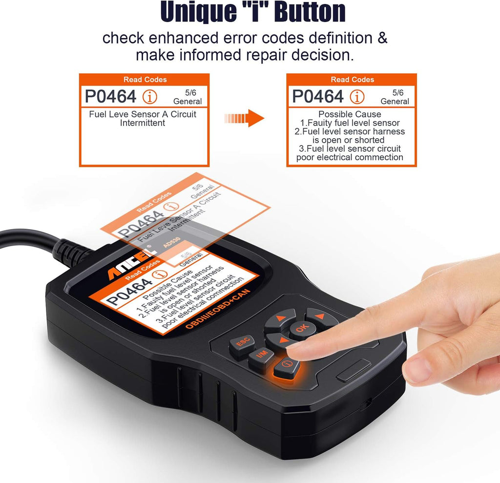 OBD2 Scanner Car Code Reader Diagnostic Scan Tool Pack of 2 E358