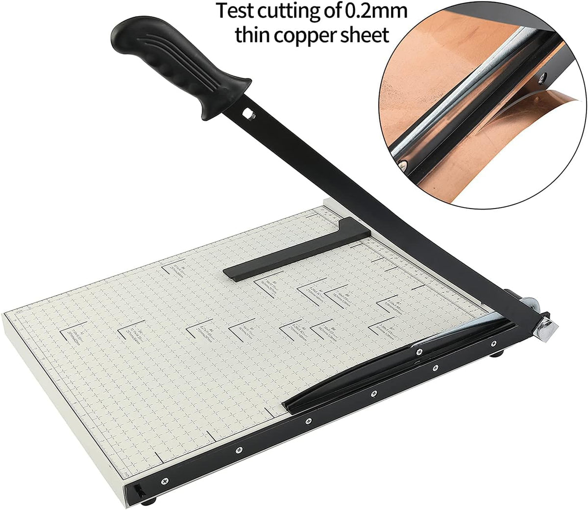 A3 Guillotine Paper Trimmer 18” Cutting Length 10-Sheet Capacity X795