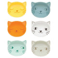 Set of 6 Cat Pinch Bowls S438