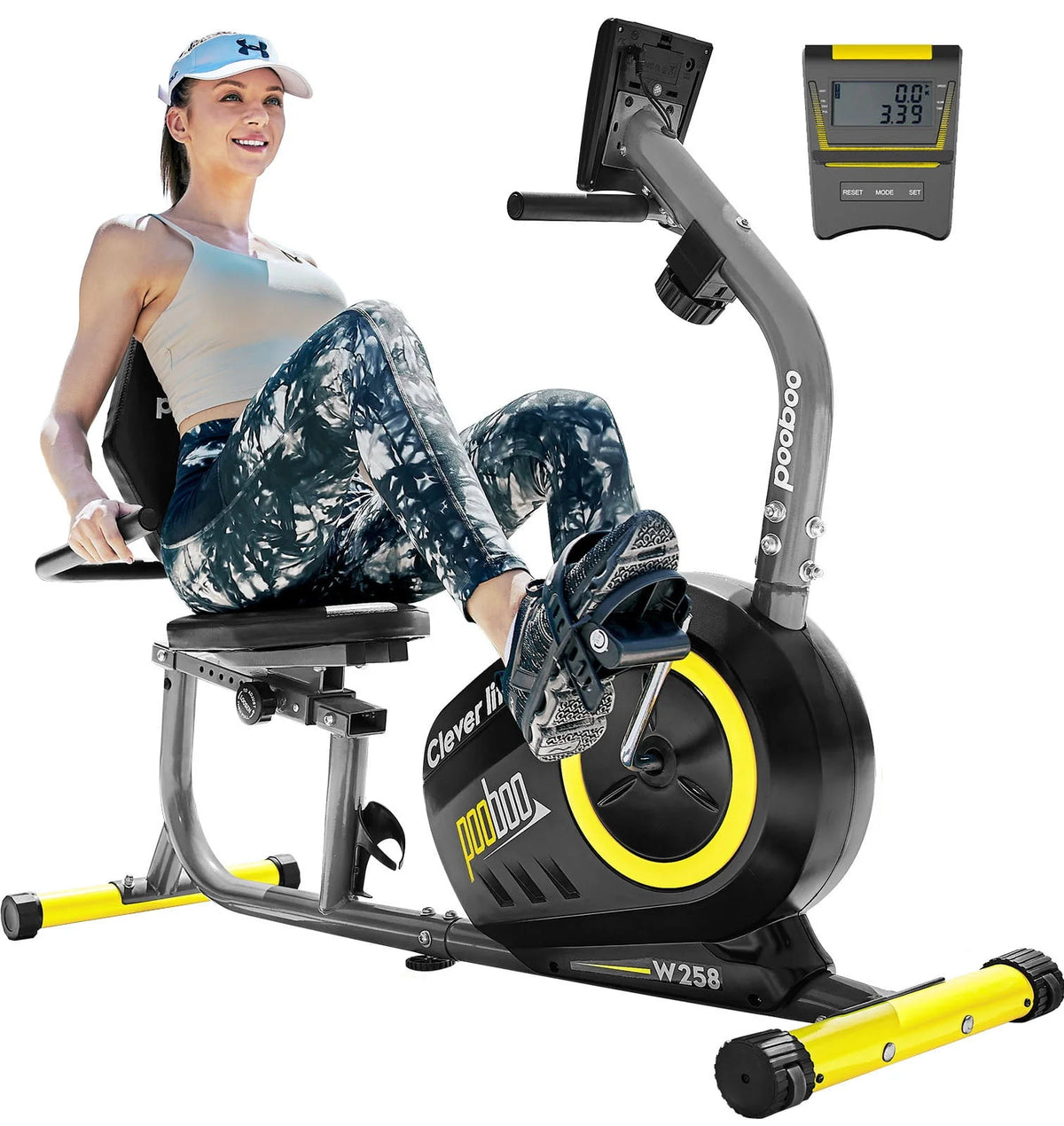 Recumbent Exercise Bike Magnetic Resistance X491