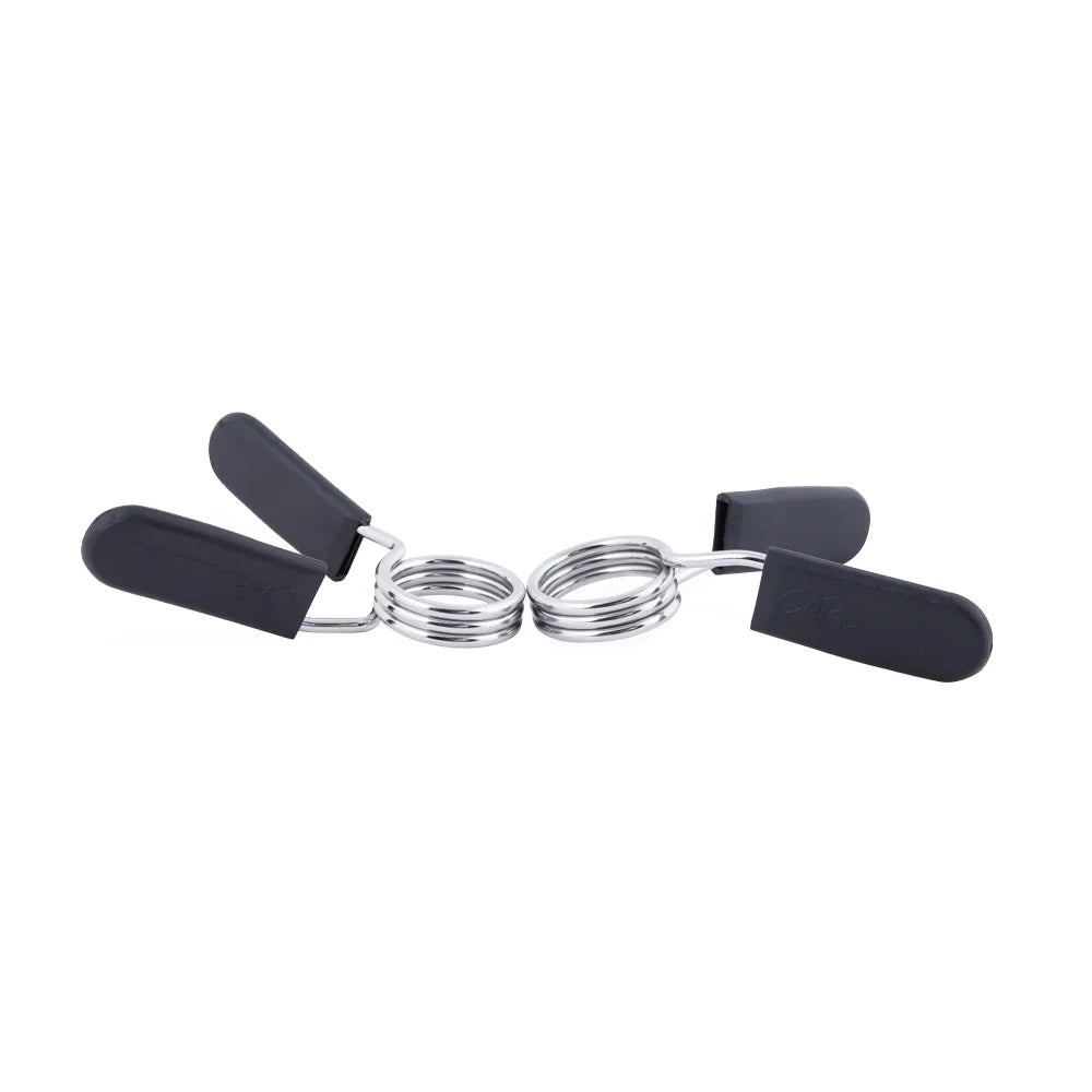 1 In. Chrome Spring Clip Collar, Set of 2 W786