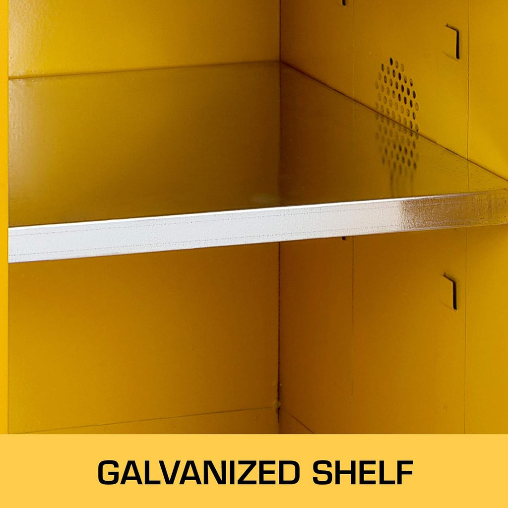 17 x 17 x 22 Galvanized Steel Flammable Storage Cabinet R57501
