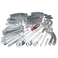 1/4, 3/8 and 1/2 in. Drive Metric and SAE 6 and 12 Point Mechanic's Tool Set 308 pc. S489