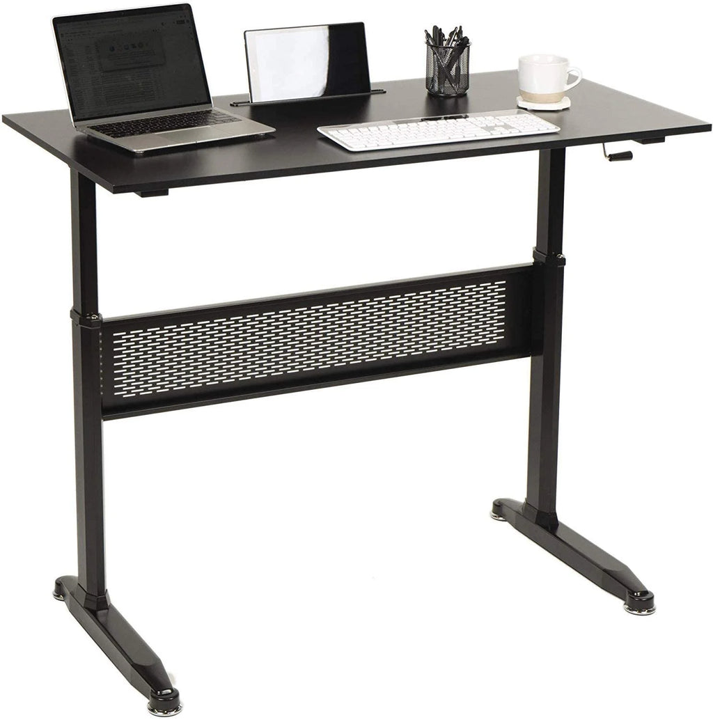 Black 48inches Height Adjustable Standing Desk V455936