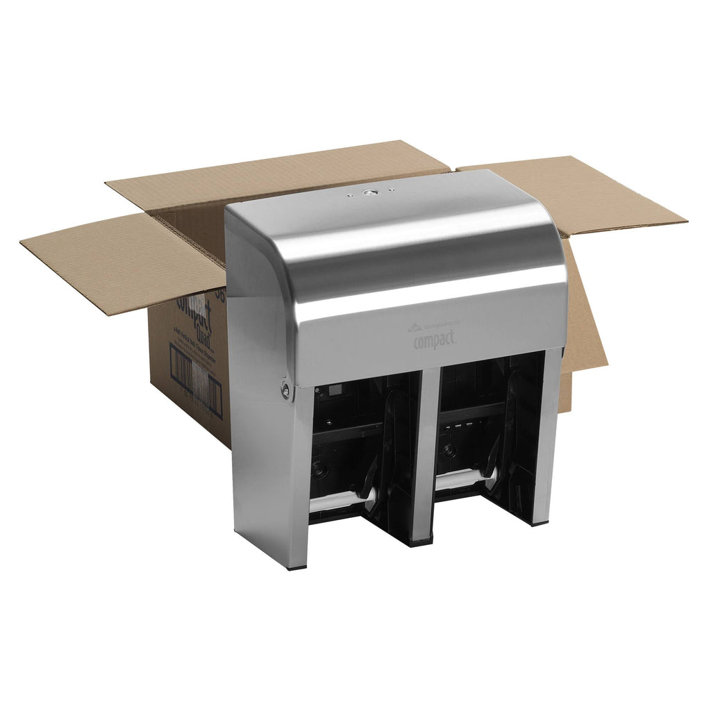 Compact Coreless Quad-Roll Vertical Bathroom Tissue Dispenser C190658