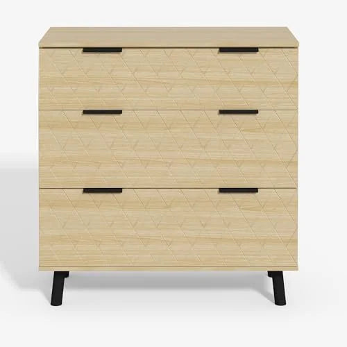 Natural 3 Drawer Dresser E79901