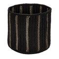 Black Polypropylene Braided Basket V8412