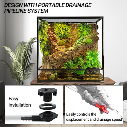 100 Gallon Extra Tall Reptile Tank with Mesh S8002