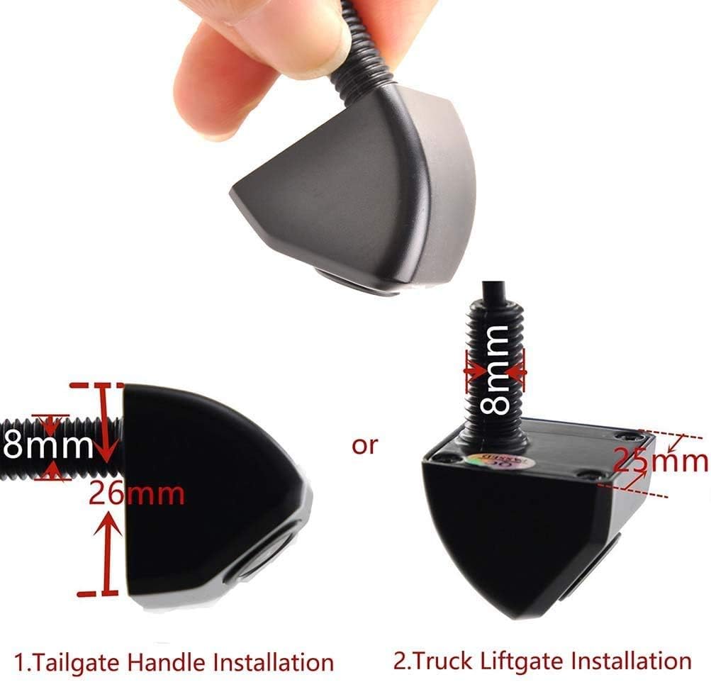 Mini Backup Camera & 4.3'' Rear View Mirror Monitor Kit Waterproof Night Vision Q22494