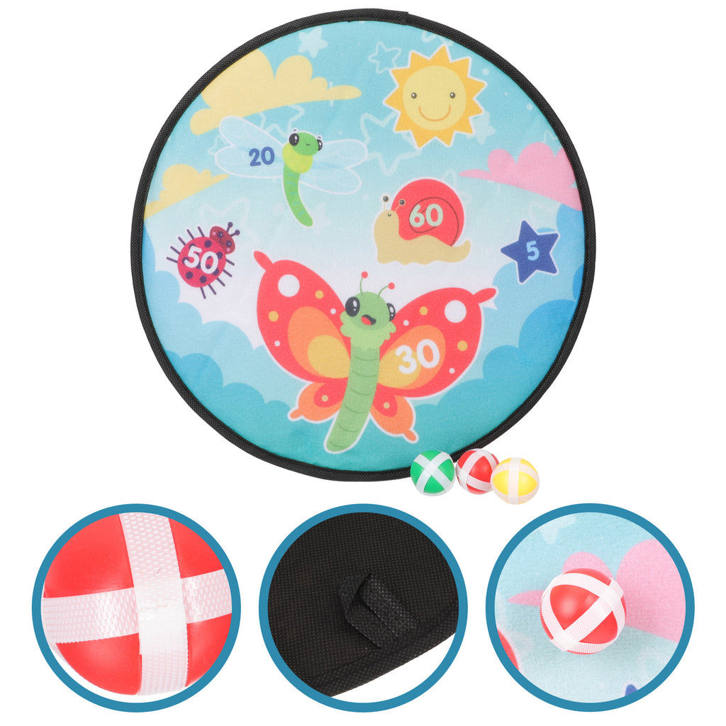 Kids Dart Board with Sticky Balls Toy Z36125