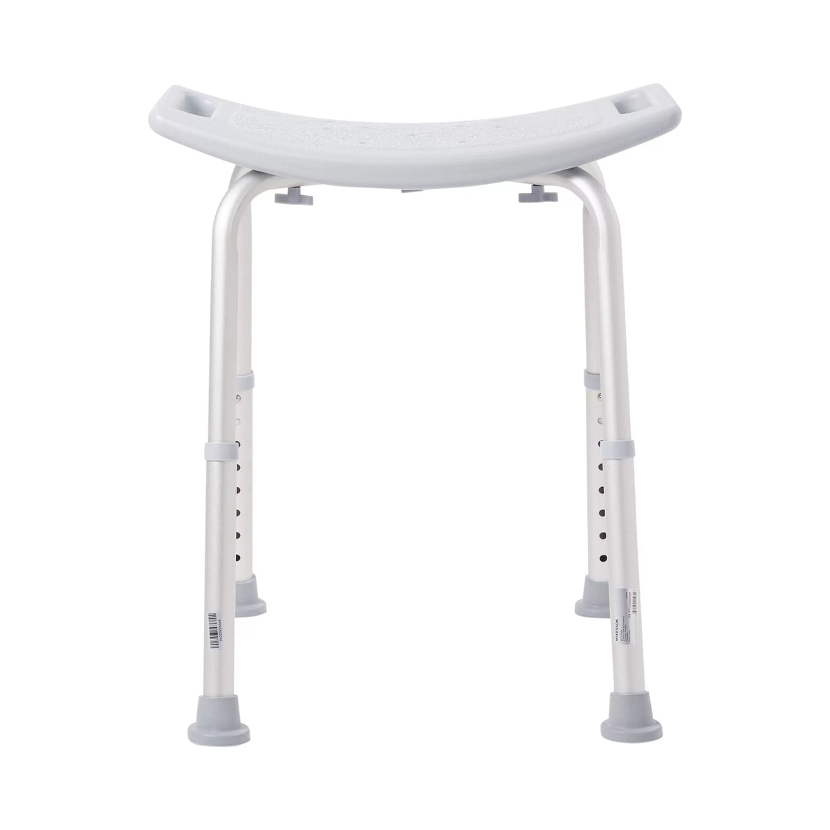 Bath Bench Aluminum Frame Plastic Seat 19.25 in Q7661