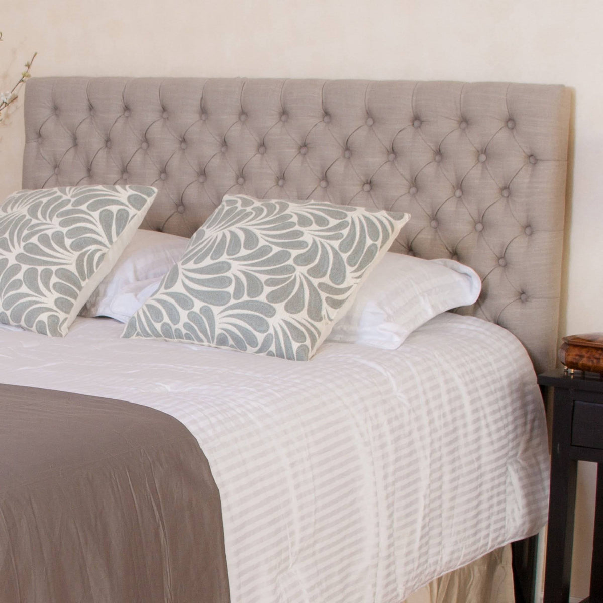 Adjustable King/California King Fabric Headboard L194