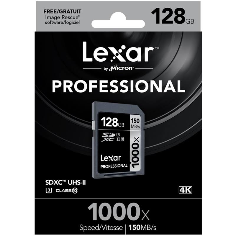 128GB SDXC UHS-2 Class 10 Memory Card C398767