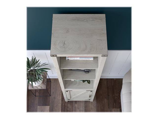 Tall Narrow 5 Shelf Bookcase with Door D59104