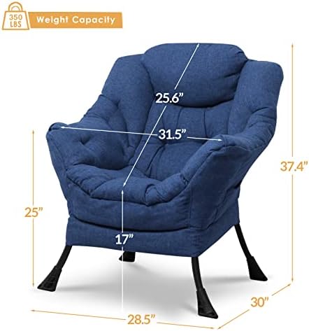 Velvet Fabric Reclining Armchair with Side Pocket A3442