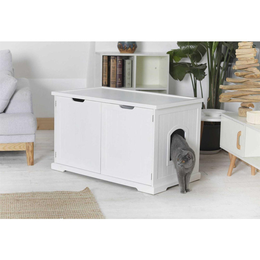 White Cat Washroom Bench M91174