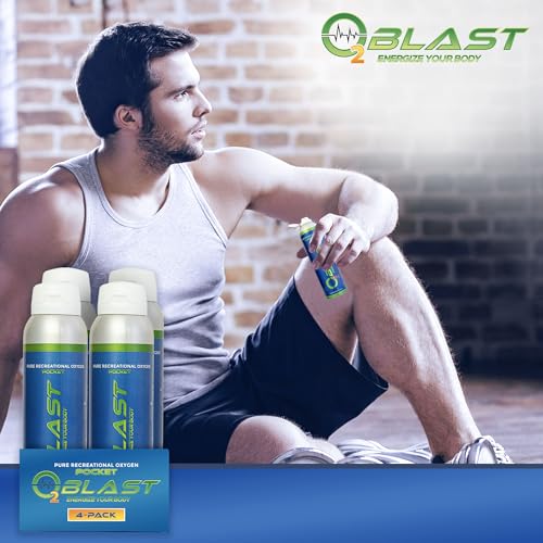 4 Pack Portable Canned Oxygen 4 Liter Y5347