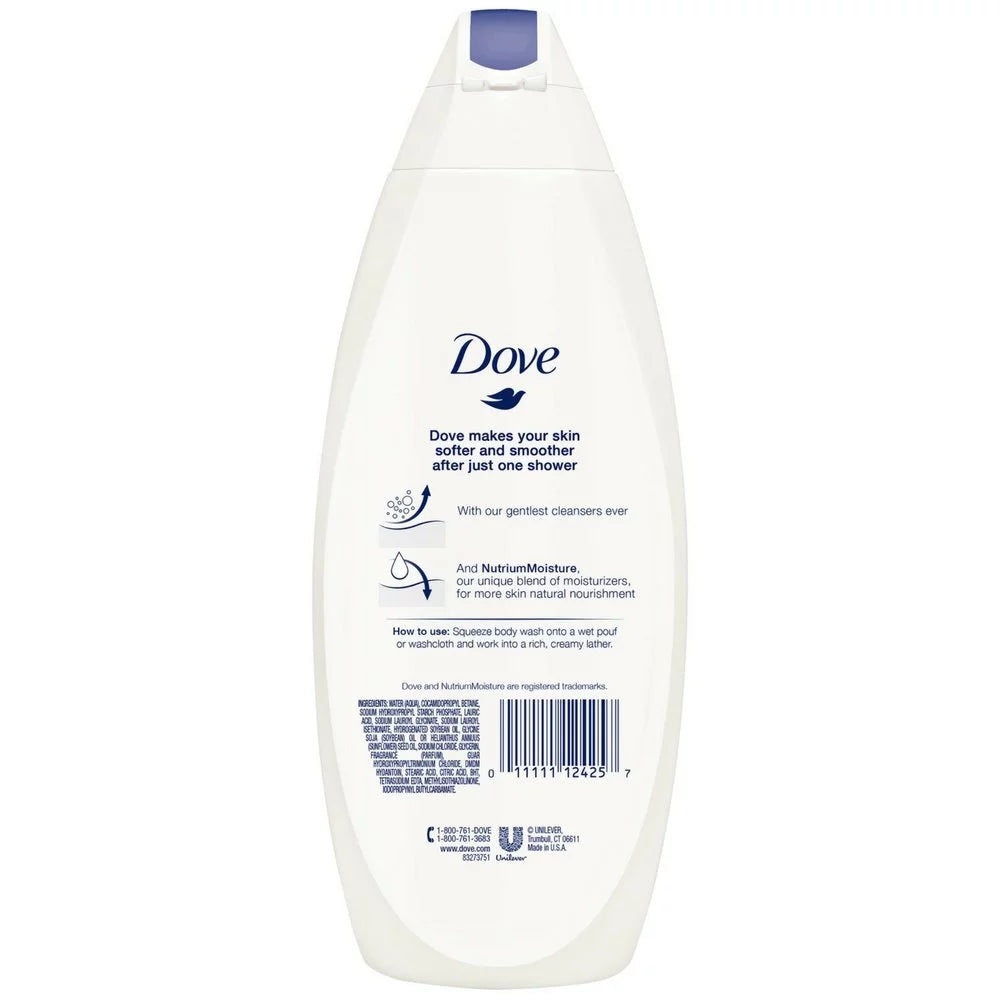 Moisturizing Body Wash with Essential Oils, 24 Fl OZ, 4 Bottles G139