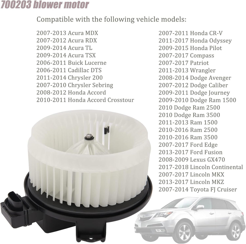 Blower Motor with Fan Cage V9824