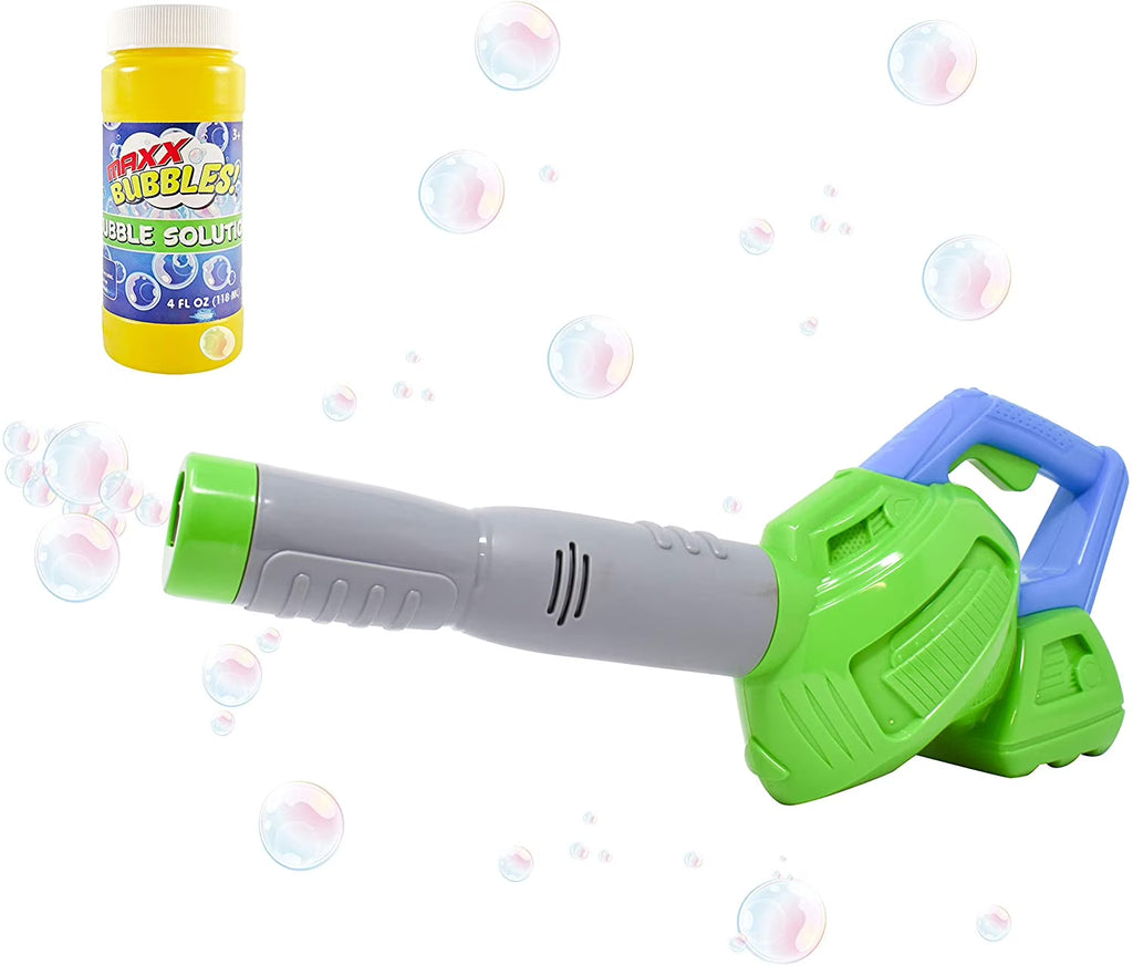 Bubble-N-Fun Toy Leaf Blower with 4oz Refill Solution V11548