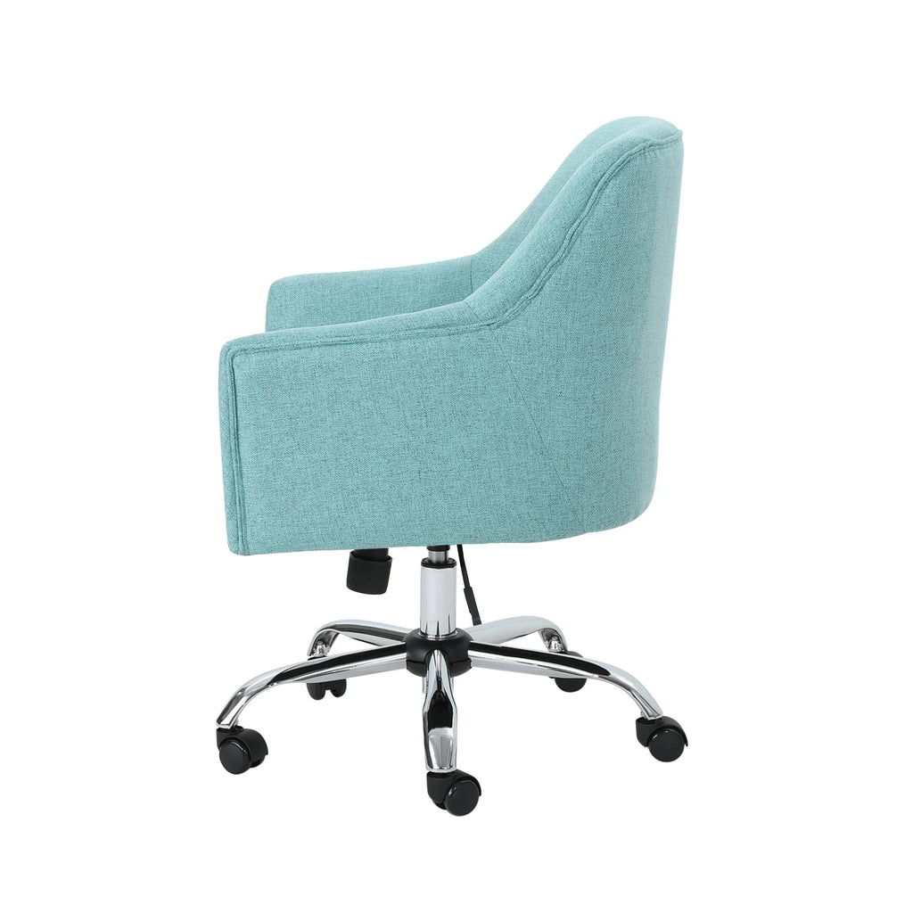 Blue Fabric Home Office Chair L7539