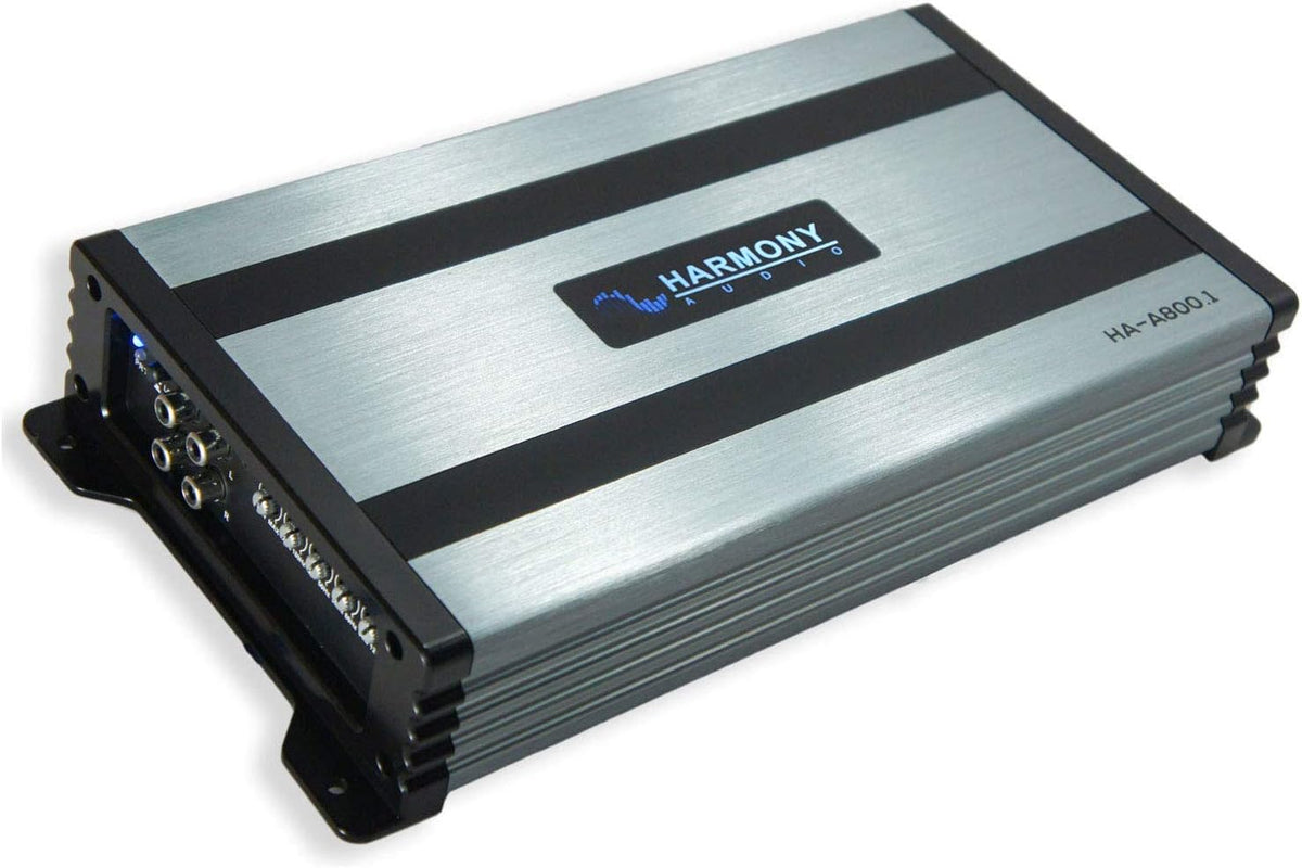 Black Dual 10 Sub Box Enclosure & Amp H654398