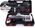 Electric Car Floor Jack 3 Ton Scissor Lift with Carrying Case D12723