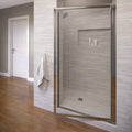 Pivot Framed Shower Door with Silver Q89521