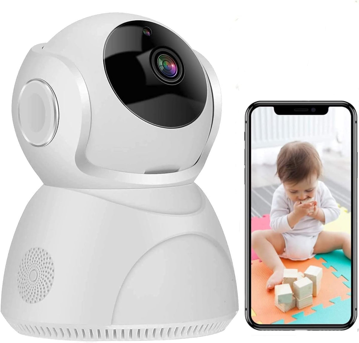 Wi-Fi IP Camera, 1536P Indoor Camera with Pan/Tilt/Zoom, Night Vision V663963