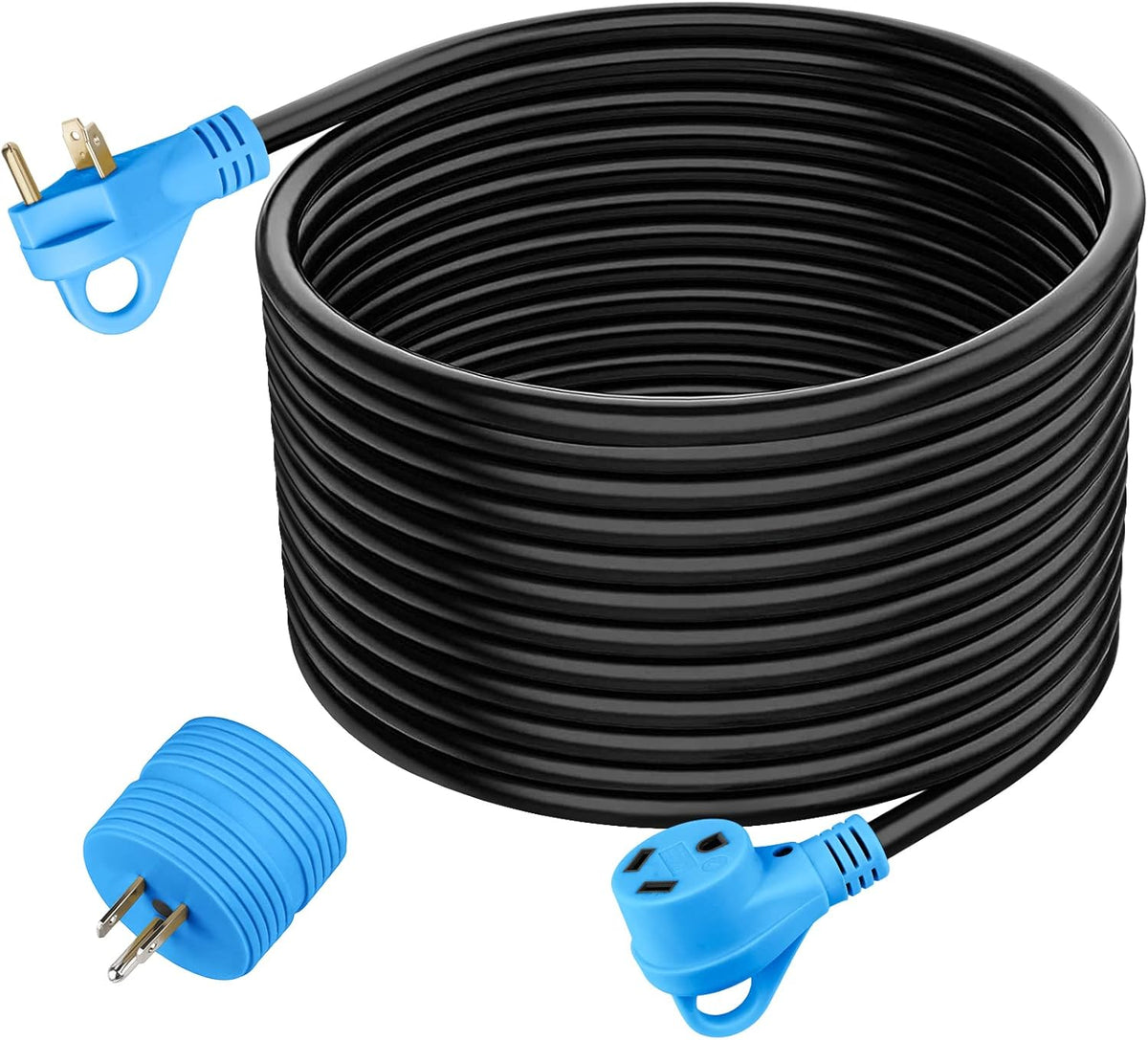 RV Cord 50FT 30AMP NEMA TT-30 Heavy Duty 10AWG/3C Extension Cord A472519