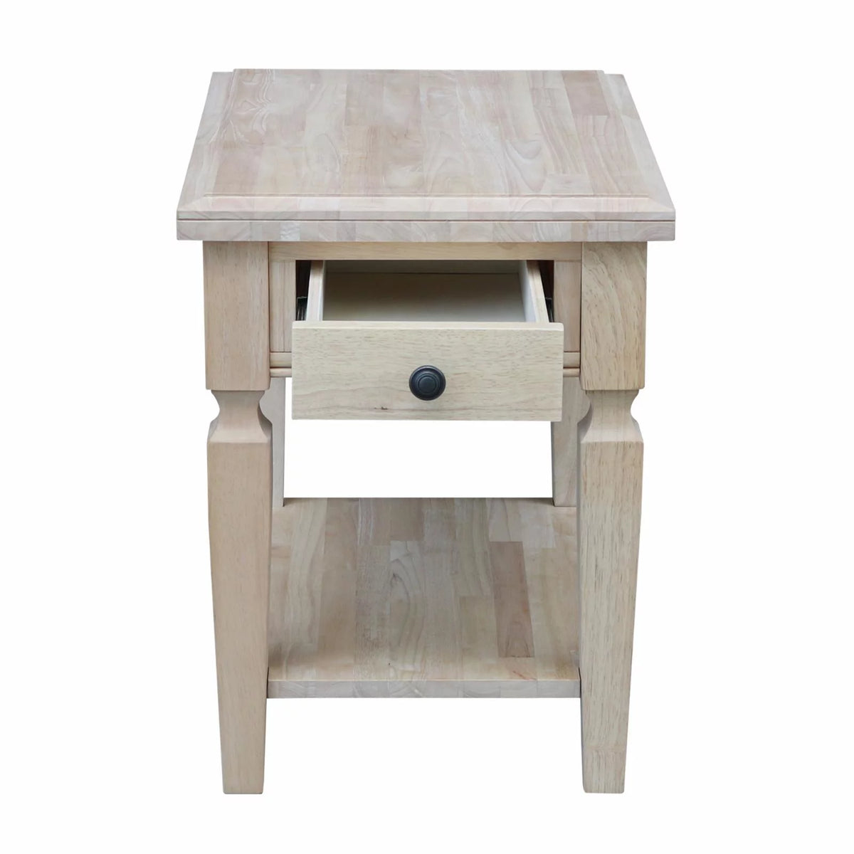 End Table Distressed Hickory Stone Finish D141