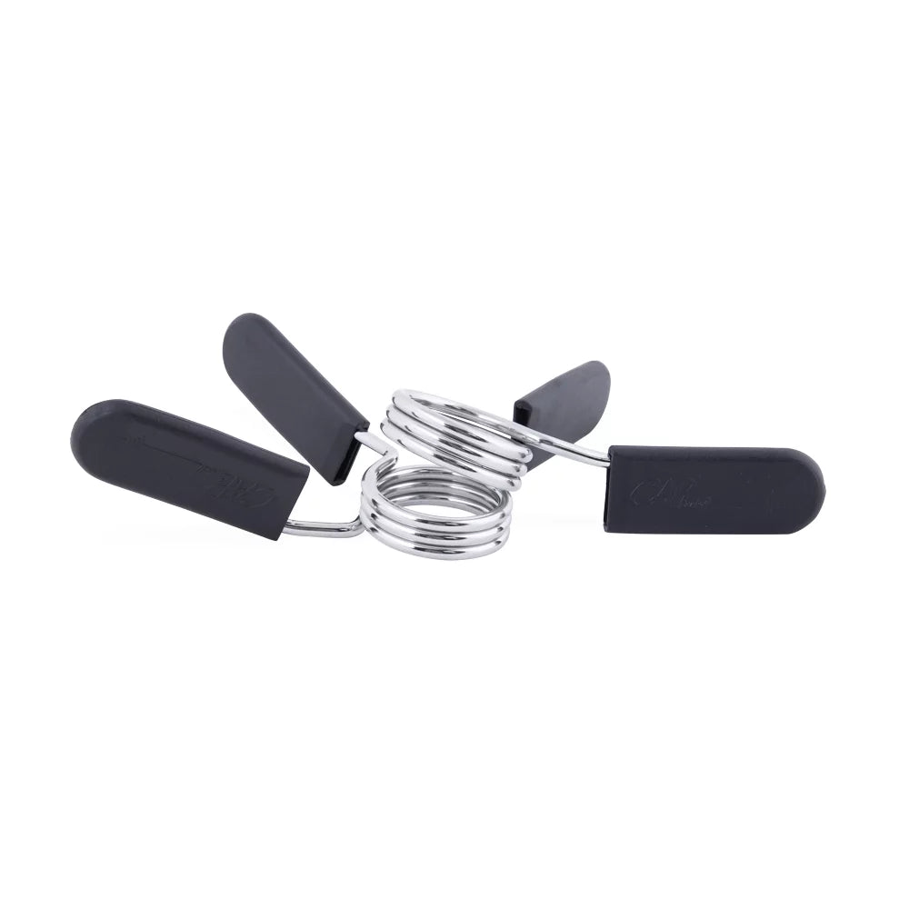 1 In. Chrome Spring Clip Collar, Set of 2 W786