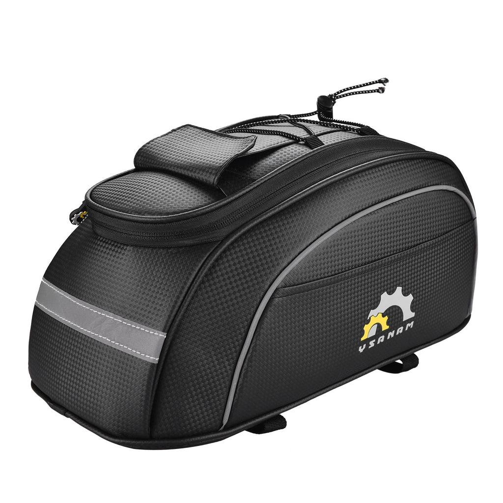 Waterproof Insulated Cooler Bag Bike Trunk Bag Rear Rack Bag Pannier U792443