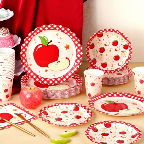 250 Pcs Fall Disposable Tableware Set Serves 50 H38198