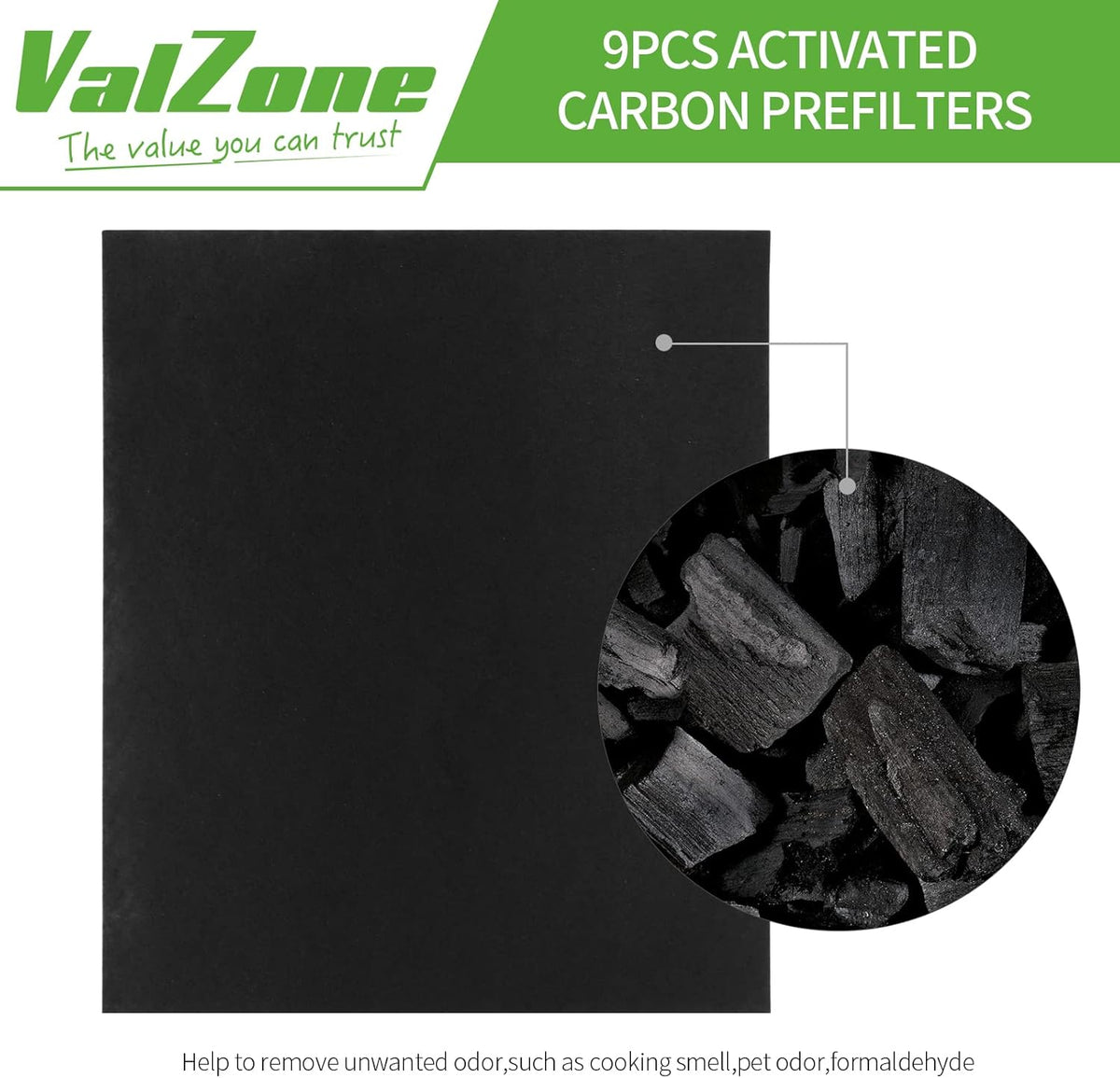 3 Pack True HEPA Filters with 9 Extra Carbon Filters L58610