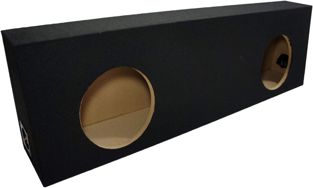 Black Dual 10 Sub Box Enclosure & Amp H654398