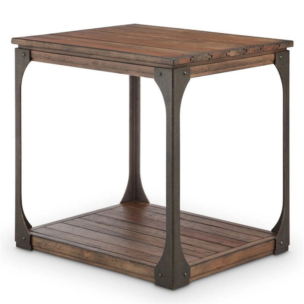 Set of 2 Industrial End Table K653