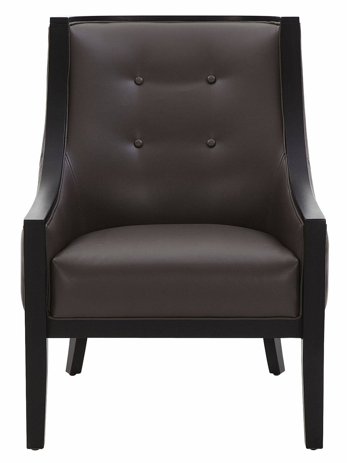 Grey Leather Armchair L25516